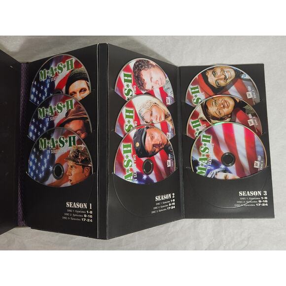 MASH The Martinis & Medicine Collection DVD Box Set Of 36 Discs Pre-owned - Picture 4 of 9